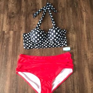 NEW Two Piece Swimsuit 14/16